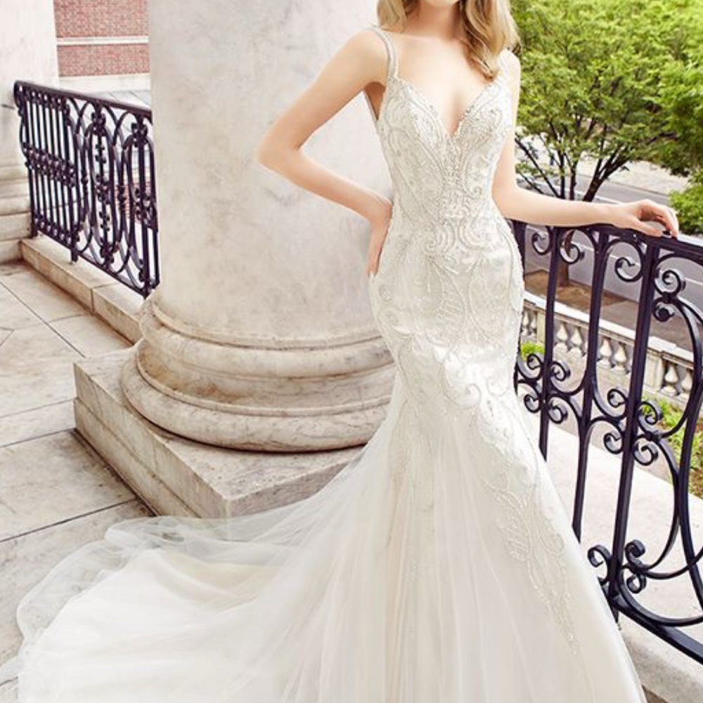 Val Stefani Calla Mermaid Gown